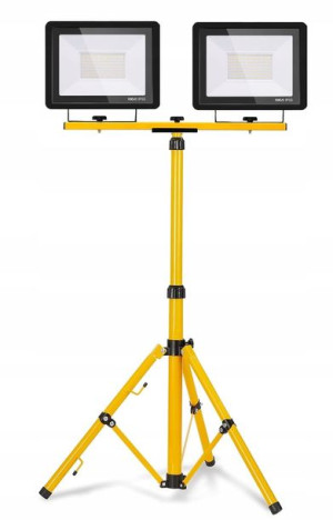 Naświetlacz Halogen Lampa LED 2x 100W + statyw