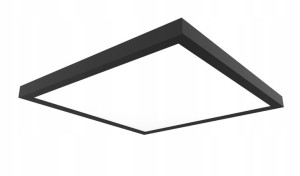 Panel LED NATYNKOWY 60W czarny 60x60cm Plafon