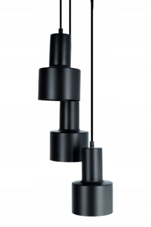 Lampa sufitowa wisząca GLAMOUR POTRÓJNA E27 LED