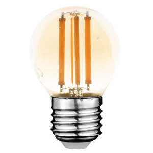 Żarówka G45 4W E27 Amber Edison Ozdobna Filament