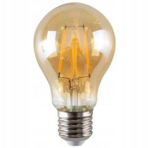 Żarówka LED E27 Filament 8W Edison Ozdobna A60