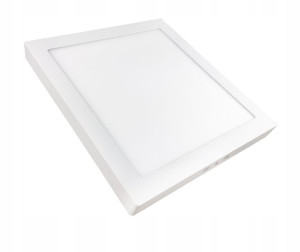 Panel Led Natynkowy Plafon Sufitowy Kwadat 24w
