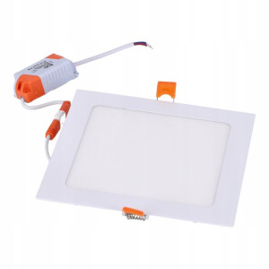 Panel Led Podtynkowy Plafon Sufitowy 12w / 3 Barwy