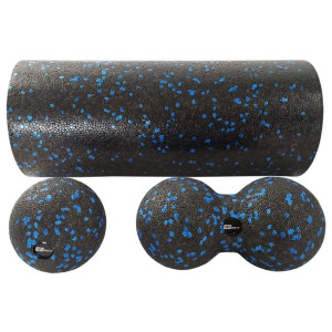 Zestaw do masażu 3w1 roller 2 x piłka Eb fit