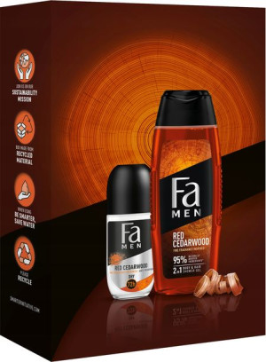 Fa Men Cedarwood Zestaw Żel Dezodorant Prezent