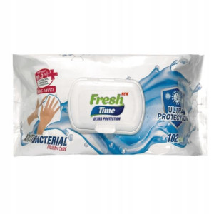 Chusteczki Nawilżane Fresh Time 102 sztuki