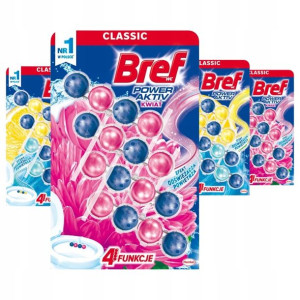 Bref Power Zawieszka WC Kwiatowa Cytryna 16x50g