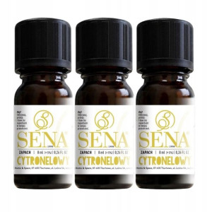 Sena Olejek Zapachowy Cytronelowy 8ml x3