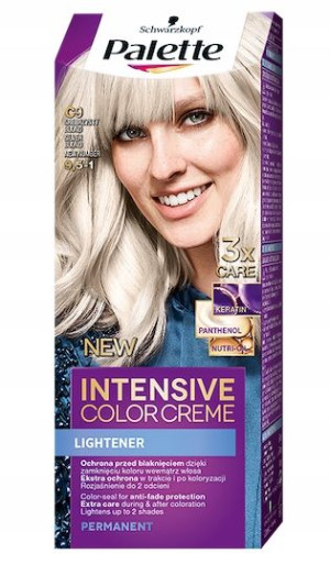 Palette Farba włosów C9 (9,5-1) Srebrzysty Blond