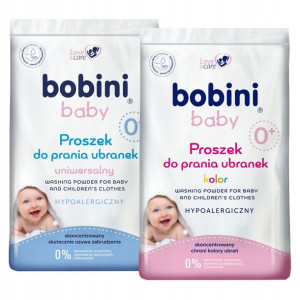 Bobini Baby Proszek do Prania Białe Kolor 2,4kg