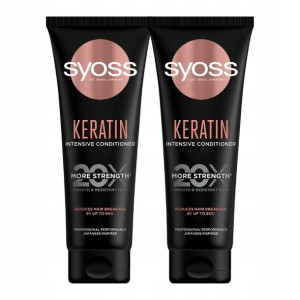 Syoss Keratin Intensywna Odżywka Włosy Łamliwe x2