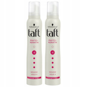 Taft Keratin Pianka do Włosów 2x200ml