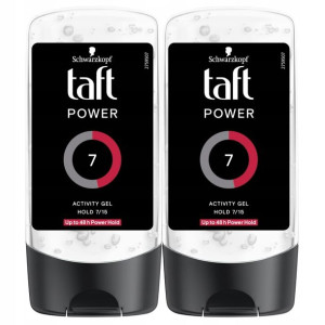 Taft Power Activity Żel do włosów 150ml x2