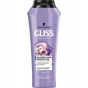 Gliss Blonde Fioletowy Szampon Włosów Blond 250 ml