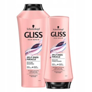 Gliss Split Ends Miracle Szampon do Włosów Odżywka