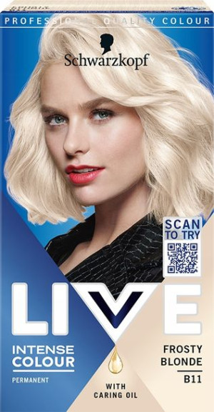 Schwarzkopf Live B11 Farba do Włosów Frosty Blonde