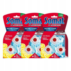 Somat Czyścik do Zmywarki Lemon A3 x3