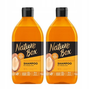 Nature Box Argan Odżywczy Szampon do Włosów 2szt.