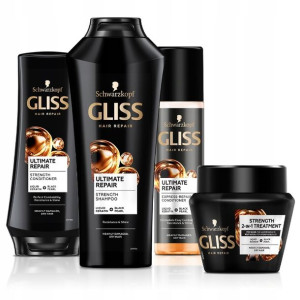 Zestaw Kosmetyków Gliss Ultimate Repair 4 szt