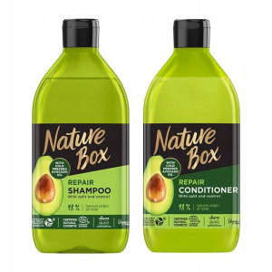 Nature Box Awokado Szampon Odżywka Regeneracja