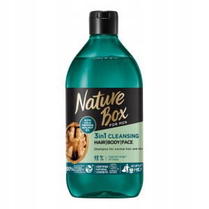 Nature Box Men Szampon Włosów Orzech Włoski 385ml