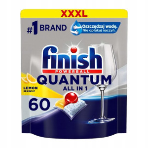 Finish Quantum Lemon - Kapsułki do Zmywarki 60szt.