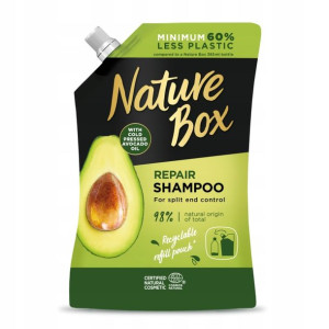 Nature Box Szampon do włosów Olej Awokado Uzup 500