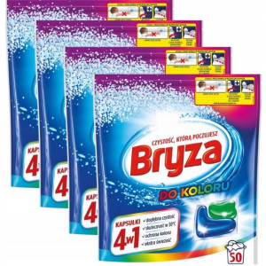 Bryza Caps 4w1 Kapsułki do Prania Koloru 200 szt