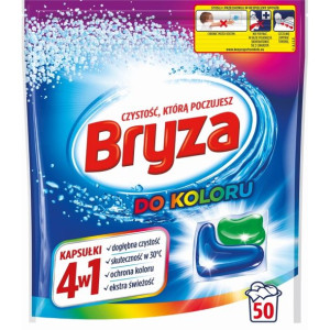 Bryza Caps 4w1 Kapsułki do Prania Koloru 50 szt