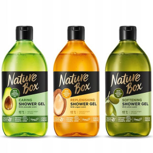 Nature Box Żel Pod Prysznic Awokado Oliwka Argan