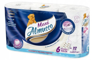 Almusso Maxi Papier toaletowy bezzapachowy 6 szt.