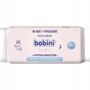 Bobini Baby Chusteczki Hypoalergiczne 60szt