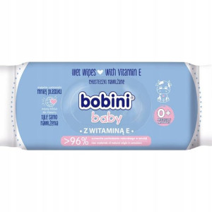 Bobini Baby Chusteczki Nawilżane dla Dzieci 60szt