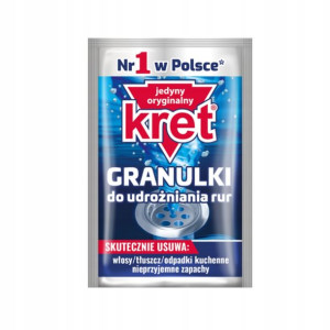 Kret Granulki do Udrażniania Rur 40g