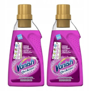 Vanish Oxi Action Odplamiacz do Kolorów 750ml x2