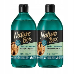 Nature Box Men Szampon Włosów Orzech Włoski 2x 385