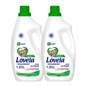 LOVELA Family Płyn do Prania Kolorów 2 x 1,85L 56p