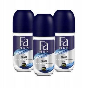 Fa MEN Dezodorant w kulce Sport 50ml x3