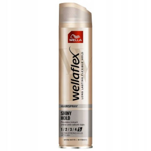Wellaflex Shiny Hold Lakier do Włosów 250ml