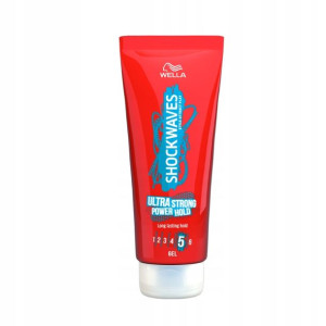 Wella Shockwaves Ultra Strong Żel do Włosów 200ml