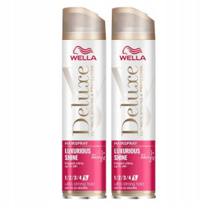 Wella Deluxe Luxurious Shine Lakier Włosów 250 x2