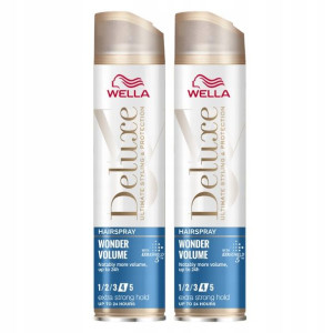 Wella Deluxe Wonder Volume Lakier do Włosów 250 x2