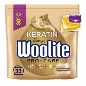 Woolite Kapsułki do Prania Pro Care 33 sztuk