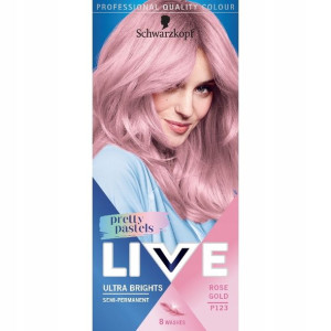 Live Farba do włosów Rose Gold P123