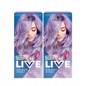 Live Farba do Włosów Liliowy L120 Lilac Crush x 2