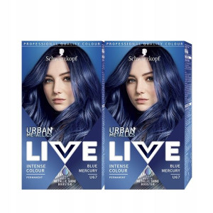 Live Farba do Włosów Granat U67 Blue Mercury x 2
