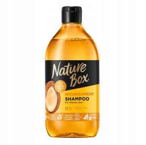 Nature Box Argan Odżywczy Szampon do Włosów 385ml