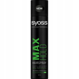 Syoss Max Hold Lakier Mocno Utrwalający 300ml