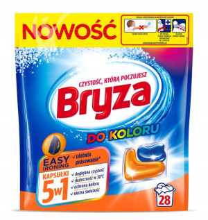 Bryza Easy Ironing Kapsułki do Prania Kolor 28 szt