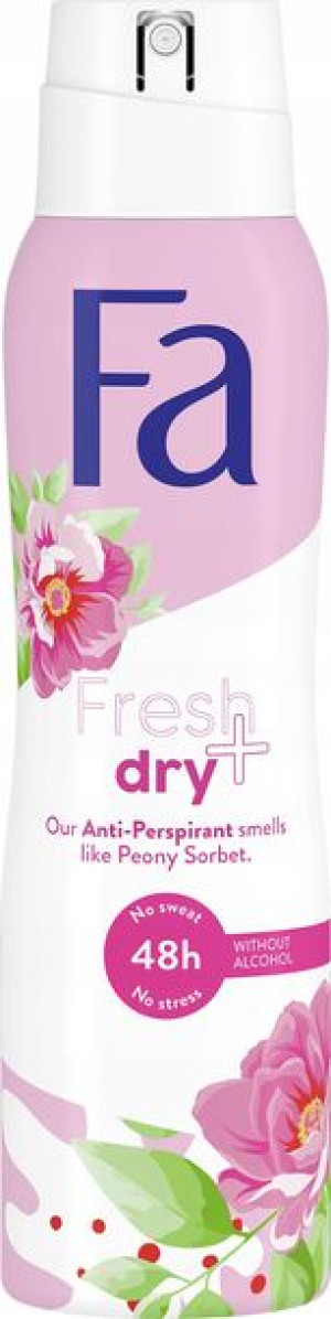 Fa Deo Spray Sorbet z Piwonii Antyperspirant 150ml